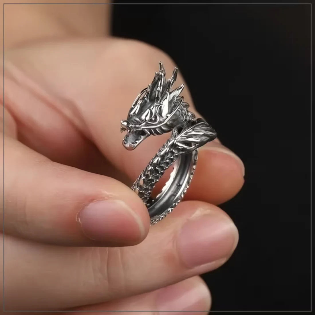 Anillo Dragon de la Suerte