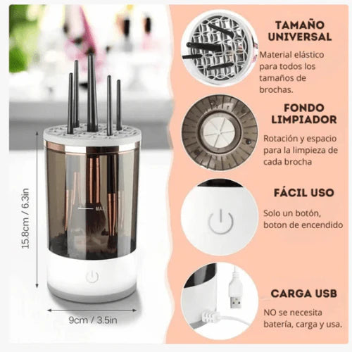 Limpiador De Brochas Eléctrico