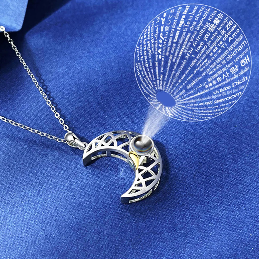 Collar de Pareja Sol y Luna