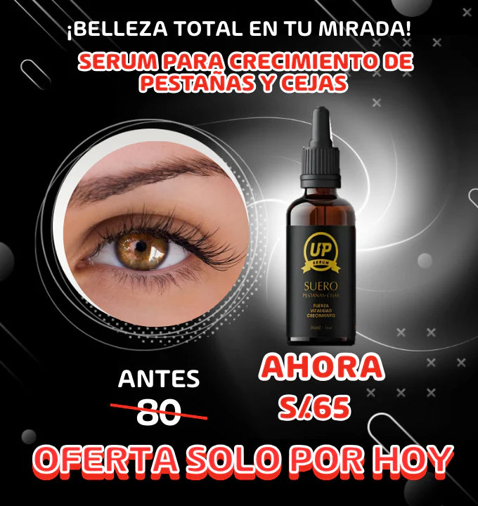 Serum UP - Pestañas Radiantes, Miradas Deslumbrantes