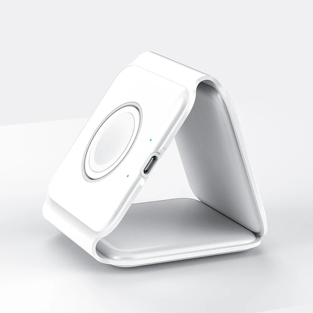 Cargador Inalámbrico 3 en 1 Plegable