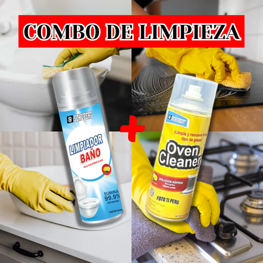 Combo De Limpieza Oven Cleaner