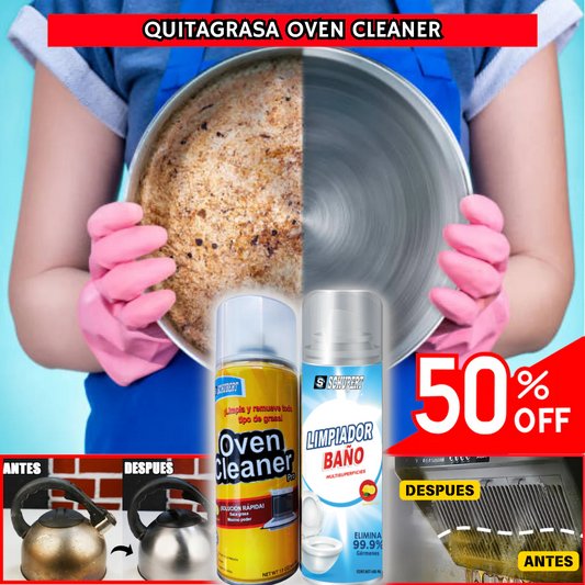 Combo De Limpieza Oven Cleaner