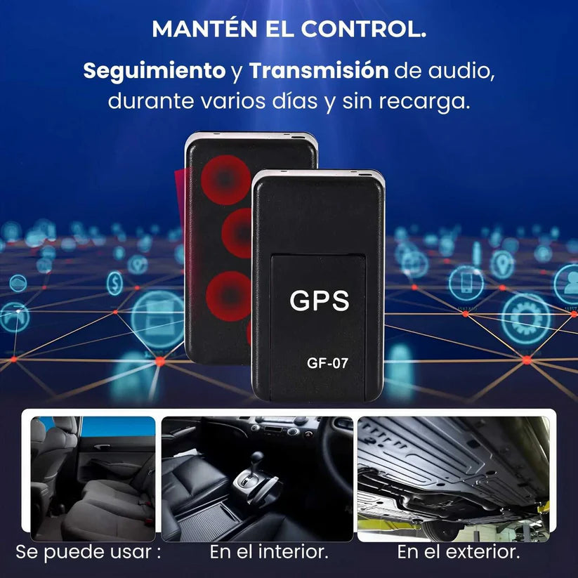 Mini Rastreador GPS + Audio