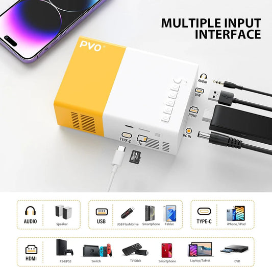 Mini Proyector Portatil
